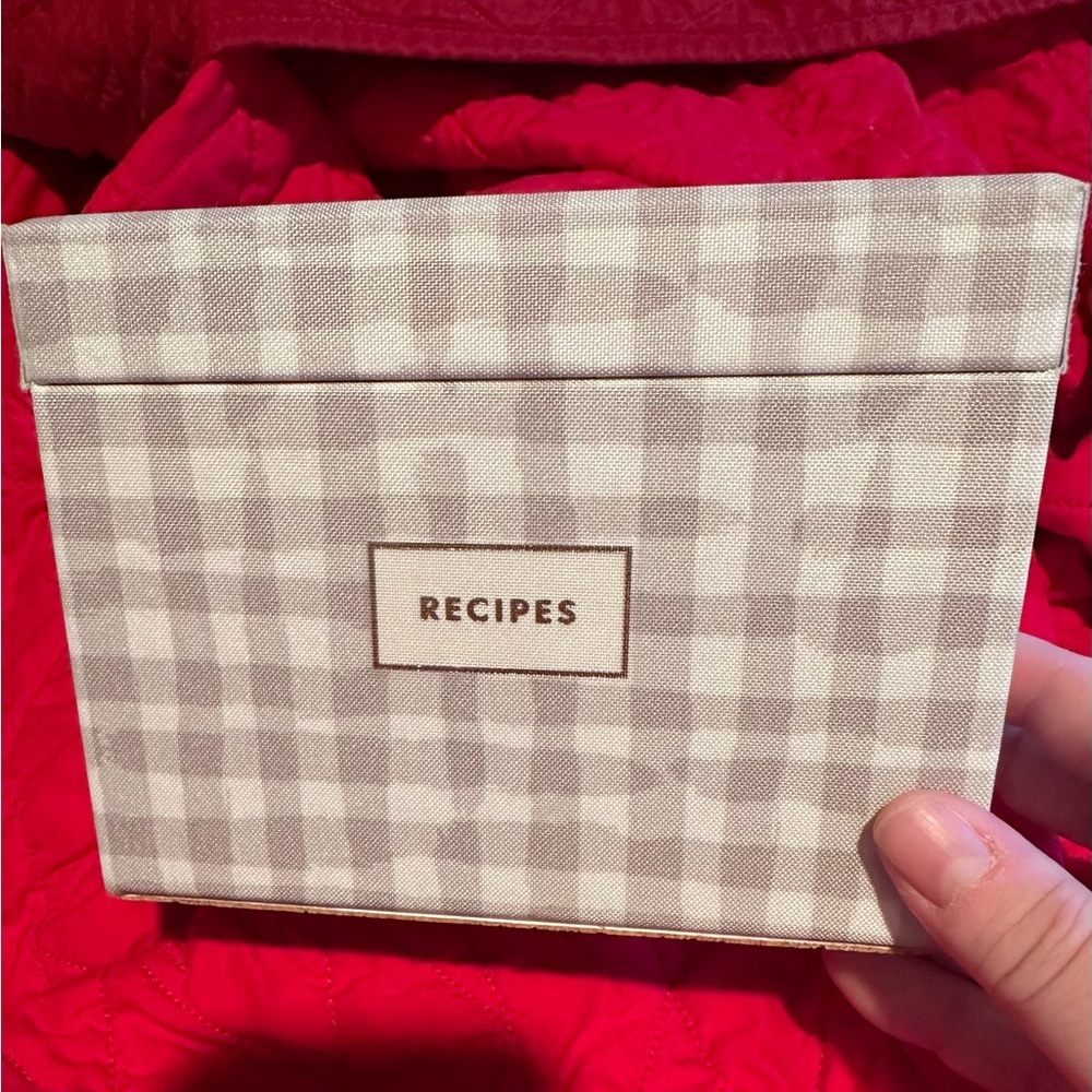 Kate Spade Recipe Box